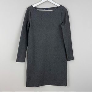 Gap Long Sleeve Point Shift Dress